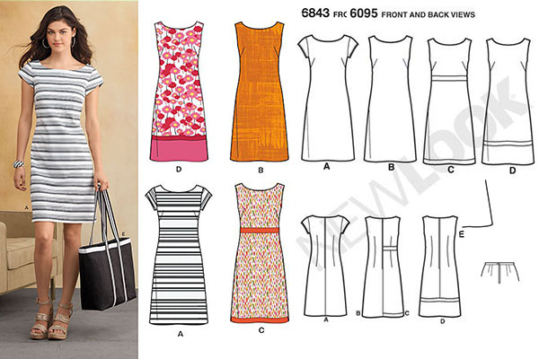 Shift dress pattern