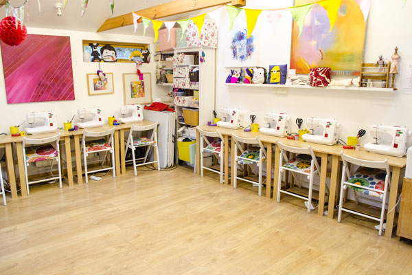Inside the Sew Pretty studio