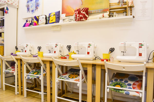 Inside the Sew Pretty studio