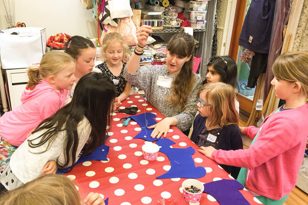 Sew Pretty kids party