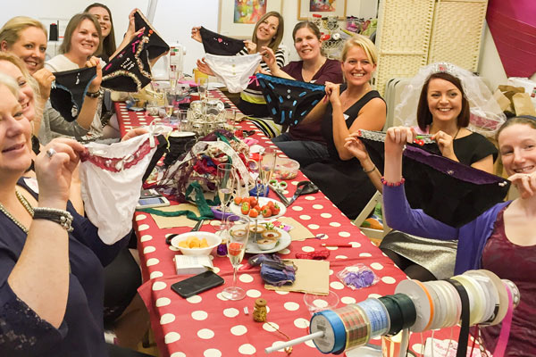 Adult knicker party
